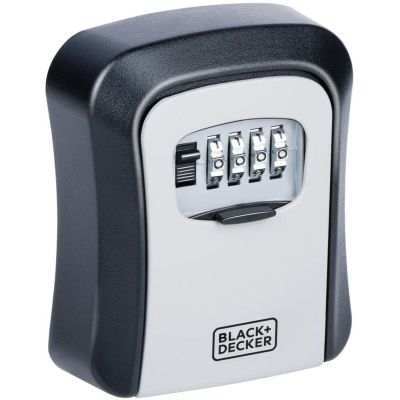 KEY SAFE BOX WITH 4-DIGITAL COMBINATION BLACK + DECKER