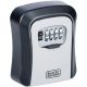 KEY SAFE BOX WITH 4-DIGITAL COMBINATION BLACK + DECKER