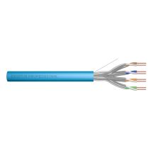 DIGITUS installation cable cat.6A, U/FTP, B2ca, AWG 23/1, LSOH, 500m, blue, reel