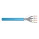 DIGITUS installation cable cat.6A, U/FTP, B2ca, AWG 23/1, LSOH, 500m, blue, reel