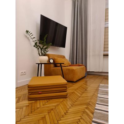 27. GYMNASTIC MATTRESS FOLDABLE BROWN 180CM BENCHK