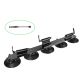 4. Rockbros XP1003 Suction Cup Roof Rack for 3 Bikes - Black