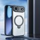 3. Dux Ducis Aimo Mag Case with Magnetic Ring and Stand for iPhone 17 Air – Black