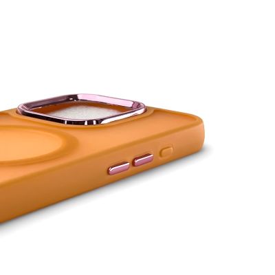 4. Magnetic Collection MagSafe iPhone 16 Pro Case - Orange