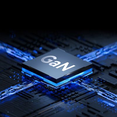 6. Wozinsky GaN 65W Charger with USB-A 2xUSB-C Ports with 65W USB-C Cable - White