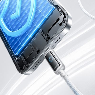 11. Joyroom S-A55 StarFlight 3A USB-A - Lightning cable 1.2m - white