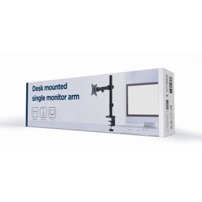2. GEMBIRD ADJUSTABLE DESK MONITOR ARM/HOLDER 17-32, VESA 100X100MM, UP TO 9 KG