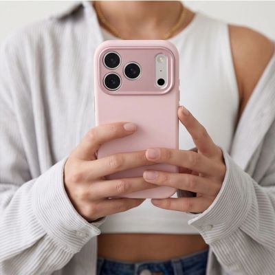 8. Tech-Protect Uniq MagSafe CC Case for iPhone 18 Pro / 17 Pro - Pink