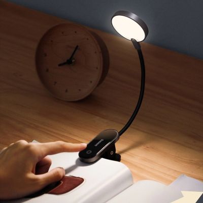 11. Baseus mini LED lamp with clip gray (DGRAD-0G)