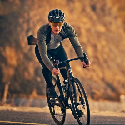 9. Rockbros HC-58BK-L Bike Helmet 58-61 cm - Black and Gray