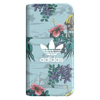 Adidas Booklet Case Floral for iPhone X / XS - Gray