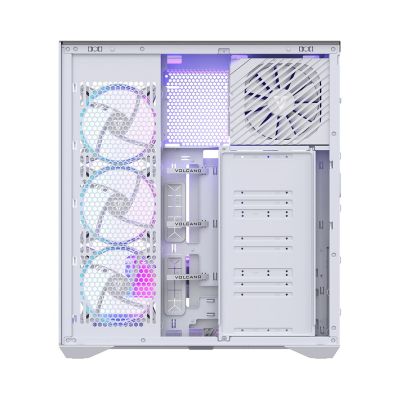 8. MODECOM VOLCANO SPACE XL ARGB FULL TOWER 5F CASE WHITE