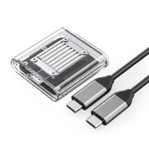 Orico TC20-M2-10G M.2 NVME USB-C 3.2 Disk Caddy - Transparent