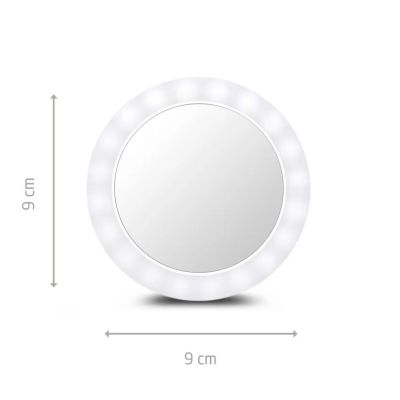 7. Ecomed by Medisana CM-20E cosmetic mirror with backlight for selfies/blogs