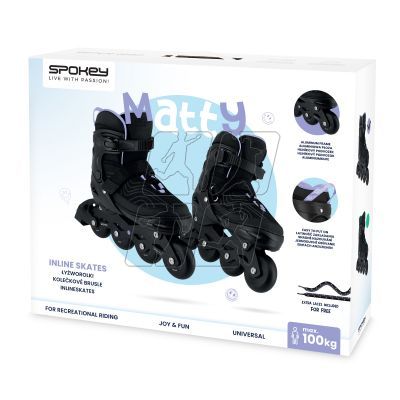 19. Spokey Matty SPK-943451 roller skates, sizes 35-38