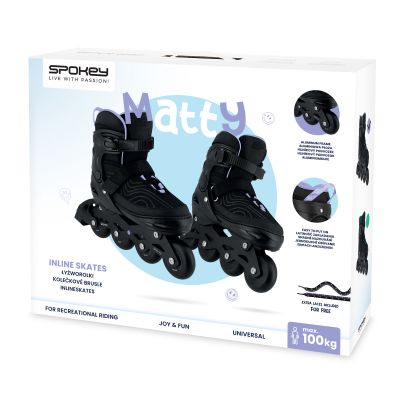 19. Spokey Matty SPK-943451 roller skates size 35-38