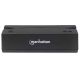 3. MANHATTAN USB Magnetic Card Reader, Three-Track, Black