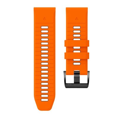 4. Tech-Protect IconBand Pro Strap for Garmin Fenix 3 / 5X / 3HR / 5X Plus / 6X / 6X Pro / 7X - Orange-Black