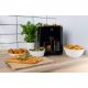 8. ELDOM FAT-FREE FRYER FR500 5.5 L 1200W GLASS CONTAINER, GRID, SILICONE PAD, 8 PROGRAMS, TEMPERATURE CONTROL.