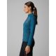 4. Women's slim trekking sweatshirt without hood 4F 4FRSS26TFSWF0986-46S