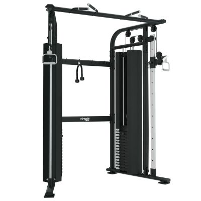 10. VIRTUFIT CC100 CABLE CROSSOVER - DOUBLE ADJUSTABLE PULLEY - FUNCTIONAL TRAINER