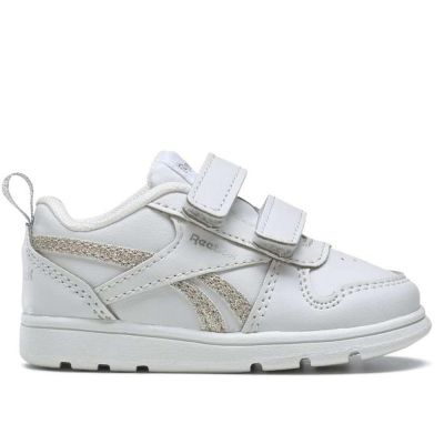 Reebok Royal Prime children's sports shoes, white sneakers with Velcro straps (GX1455)