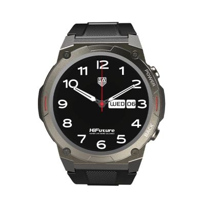 2. HiFuture FutureGo Mix2 Smartwatch - Black