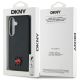 8. DKNY Leather Heart of NY Case for Samsung Galaxy S25 - Black