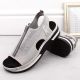 25. Rieker W RKR686 metallic comfortable slip-on sandals 