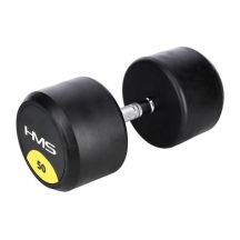Rubber-coated dumbbell 50 kg HMS HG PRO 50