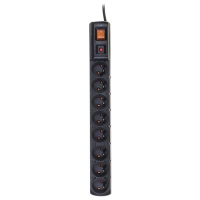 HSK DATA ACARS8PRO Power Strip (8 x UTE; 6500 A; 3 m; Black)