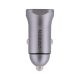 4. Ugreen Car Charger USB Type C / USB 24W Power Delivery Quick Charge Gray (30780)