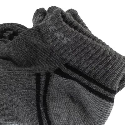 3. Skechers 3pk Terry Train Work Socks S102684-GRY Gray 41-46