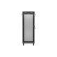 7. 19" 32U 600x1000 black floor-standing rack cabinet with perforated doors LCD Lanberg (Flat Pack)