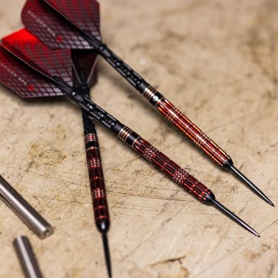 10. Harrows RED HORIZON 90% steeltip darts RedHorizon