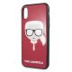 3. Karl Lagerfeld Iconic Glitter Karl`s Head iPhone X / Xs Case - Red