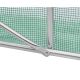 9. GREENHOUSE GARDEN TUNNEL 200x350x200CM PE GREEN STEEL STRUCTURE