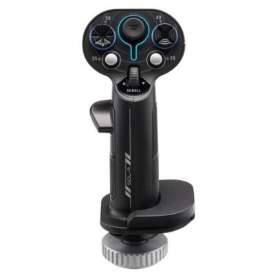 2. Thrustmaster Sol-R 3 AVA Add-On Grip Black USB Control Stick Analog/Digital PC