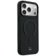 4. Mercedes Leather 3D MagSafe Case for iPhone 17 Pro - Black