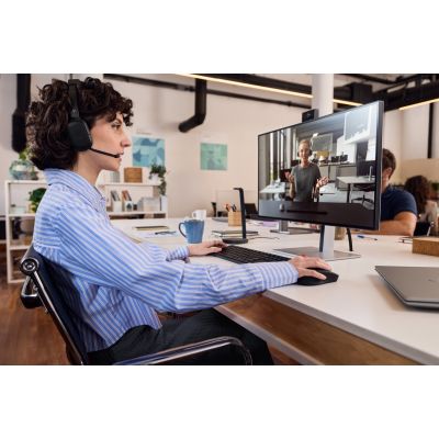 23. HP Poly Foldable Stereo Bluetooth Headset Focus 625 Fold