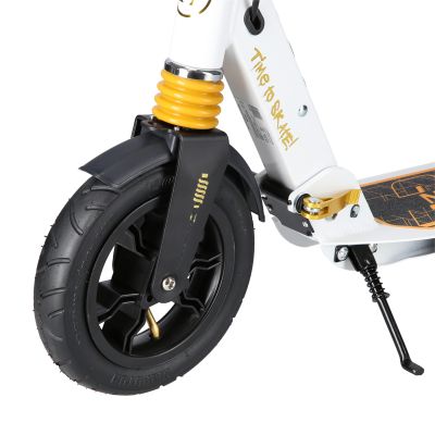 11. HM209T WHITE-GOLD SCOOTER WITH DISC BRAKE NILS EXTREME