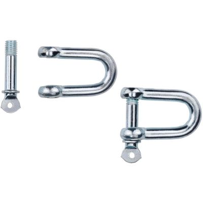 19. 4-PIECE BLACK + DECKER SCREW-LOCK SHACKLE