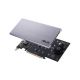 11. ASUS Hyper M.2 PCIe 3.0 x16 controller, 4x M.2 NVMe (2242/2260/2280/22110) GEN 3