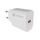 4. NATEC RIBERA 1X USB-A 18W WHITE WALL CHARGER