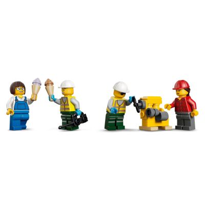 4. LEGO City 60509 - Harbor Cargo Train, Crane and Truck