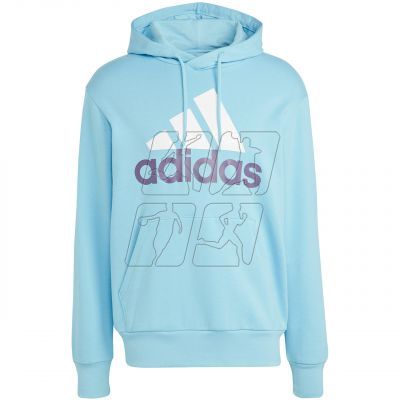 Adidas Essentials French Terry Big Logo Hoodie M IJ8588