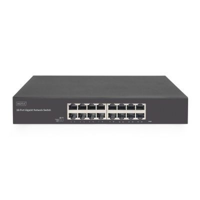 2. Unmanaged switch 19" Rack Gigabit 16x10/100/1000Mbps