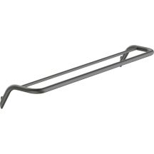 Double towel rack - wall-mounted