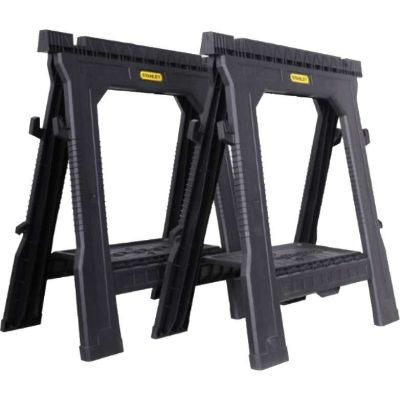 STANLEY Folding trestle stand, set of 2