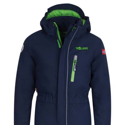 3. Trollkids Kids Isfjord Snowsuit Jr 158-100 Snowsuits + Overalls